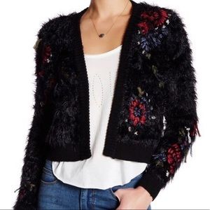 Free People Fuzzy Sweater